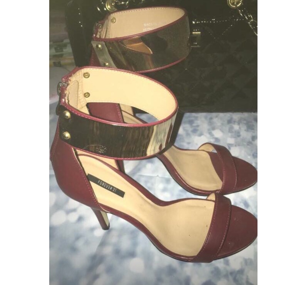 Gold plated heels